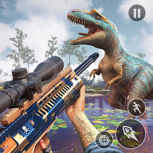 Dinosaur Hunting Games offline 0.10 Icon