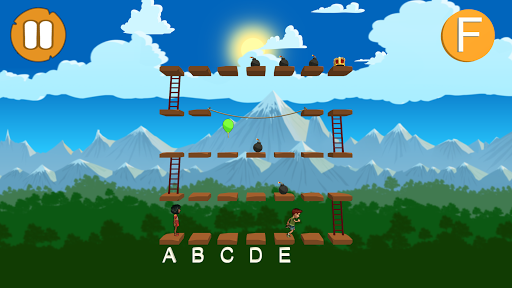 Android application Alphabet and Ladders screenshort