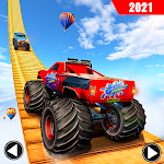 Cover Image of Скачать Monster Truck Mountain Climb :New Car Racing Games 2.5 APK