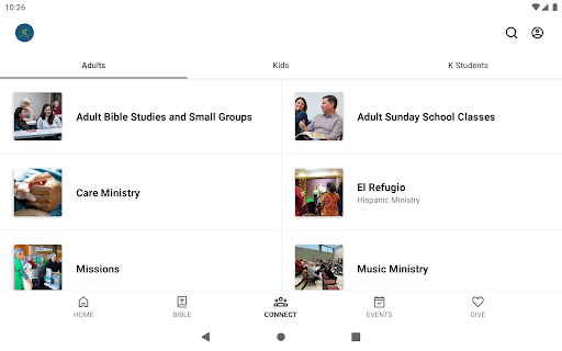 Kingwood Methodist Church Screenshot