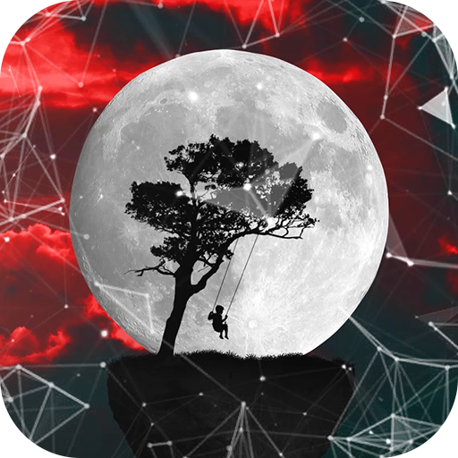 Moon Live Wallpaper Theme  Icon
