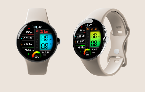 Digital Sport Color Watchface