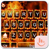 Burning Fire Keyboard Theme icon