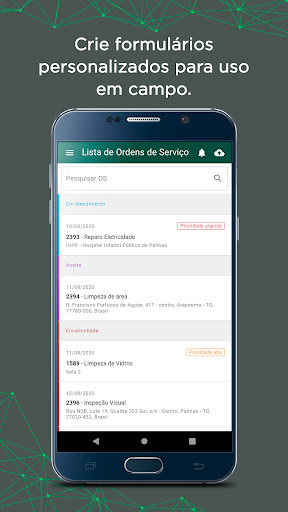Android application Geosite FSM screenshort