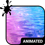 Water Waves Animated Keyboard + Live Wallpaper icon