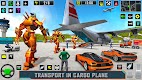 screenshot of Robot Car Transformation Games