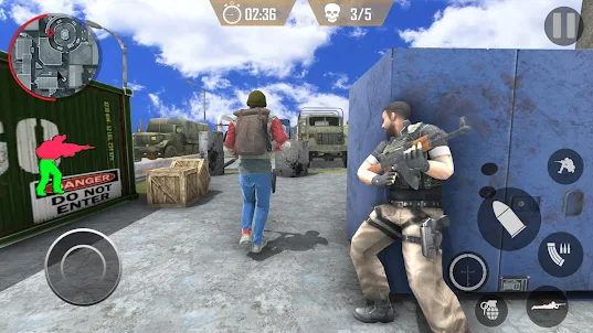 FPS Gun Game Commando Shooting