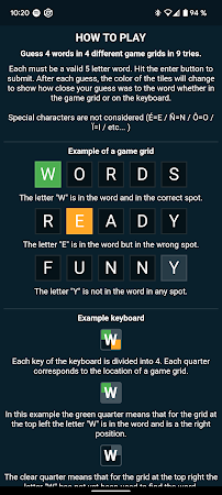 Game screenshot Quordle - Daily Word Game apk download