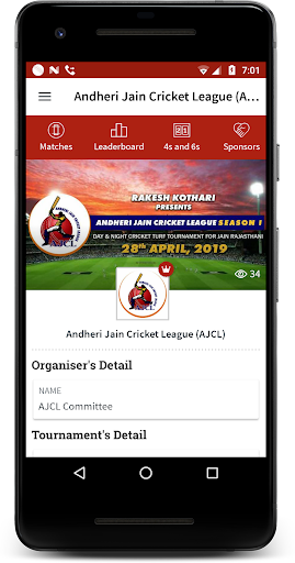 Andheri Jain Cricket League (A Screen 3