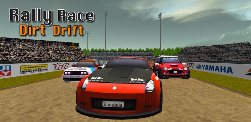 Thumb car race dirt drift