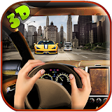 Driving in Car Racing 3D icon