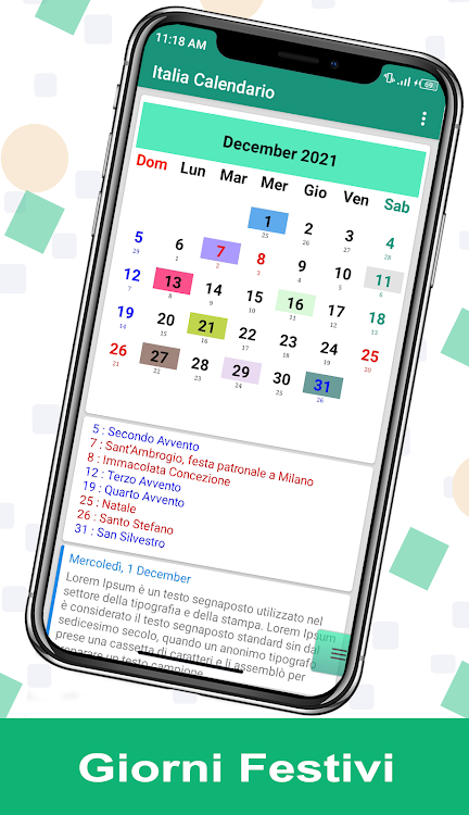 Italia Calendario - 1.0.12 - (Android)