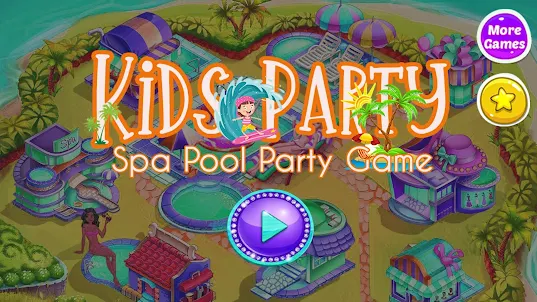 Kids Party Spa Pool Party Game