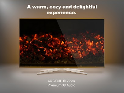Blaze – 4K Virtual Fireplace 1
