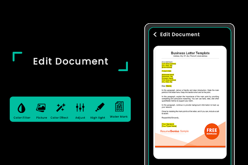 Camera Scanner-PDF Scanner App Screen 3