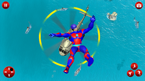Flying Superhero Spider Hero Varies with device screenshots 8