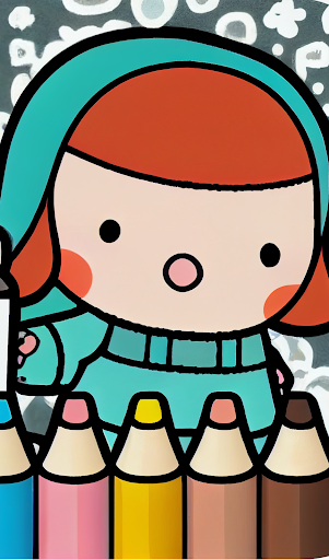 Toca Boca Coloring Pages Screen 3
