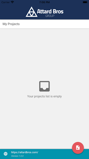 Android application Attard Bros Customer screenshort
