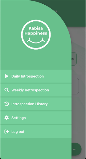 Kabisa Happiness App Screen 2