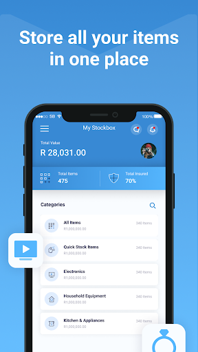 Android application StockBox screenshort