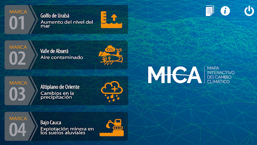 Android application MICA - Depto de Antioquia screenshort