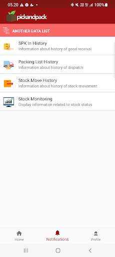 Jayapack WMS Screen 3