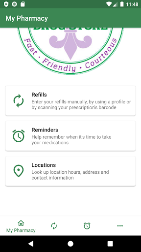 Android application H and W Drug Store screenshort