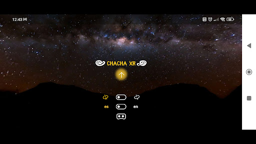 Android application ChachaXR screenshort