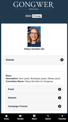 Michigan Elections Screen 3