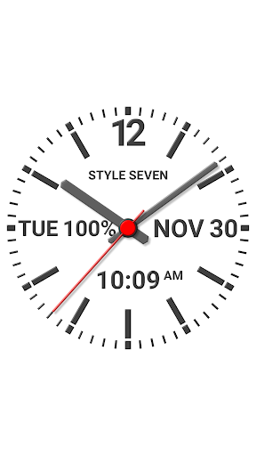 Android application Speaking Analog Clock-7 screenshort