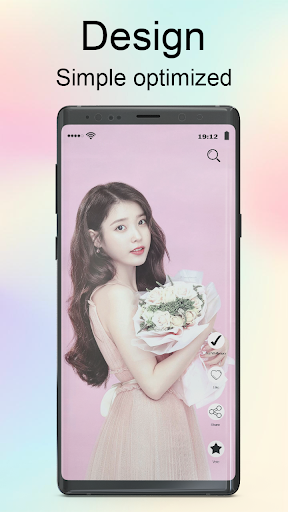 Kpop Idol: IU Wallpaper HD Screen 3