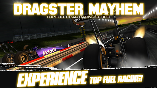 Captura de Pantalla 1 Dragster Mayhem Top Fuel android