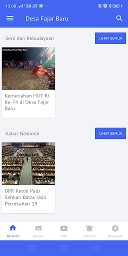 Pemerintah Desa Fajar Baru