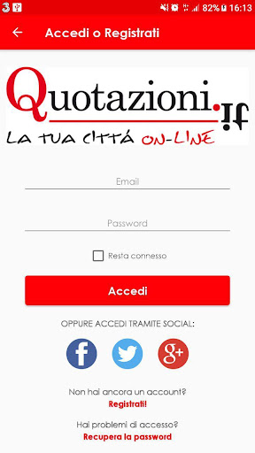 Quotazioni Screen 2