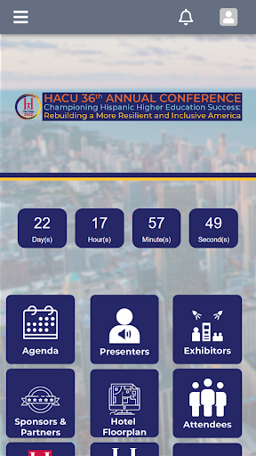 Android application #HACU2022 screenshort
