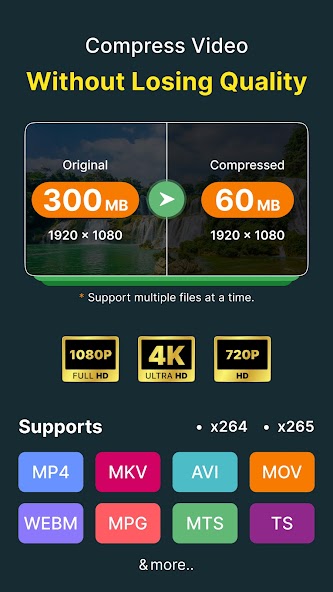Video Konverter, Kompresor 5.0.0 APK + Mod (Unlimited money) untuk android