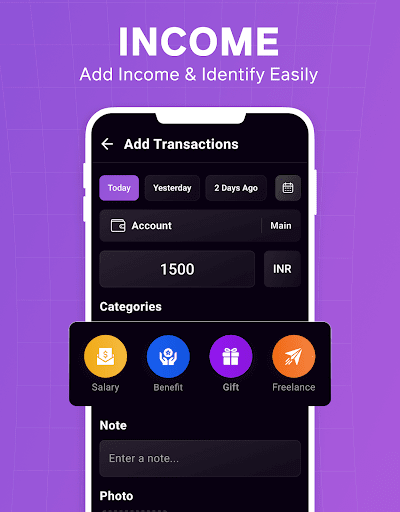 Money Manager and Expenses