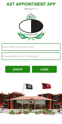 Android application Al-Shifa Trust Appointment App screenshort