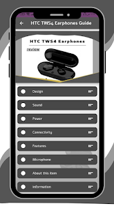 HTC TWS4 Earphones Guide