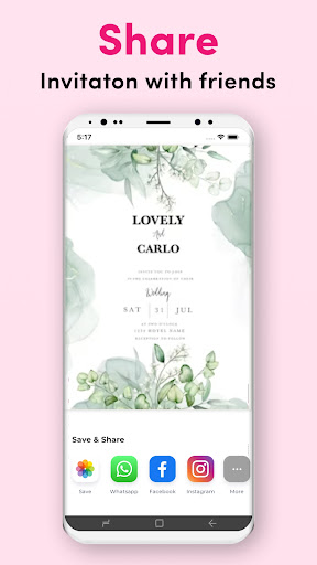 Screenshot of Invitation Maker - Card Design