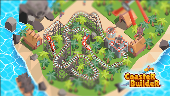 Coaster Builder: Roller Coaster 3D Puzzle Game