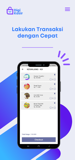 Digi Kasir-Aplikasi Kasir Demo Screen 3
