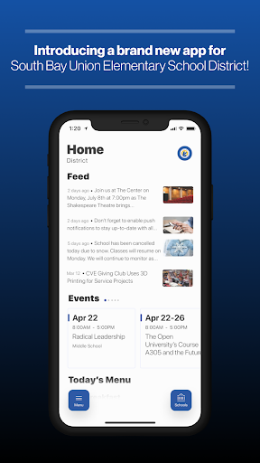 Android application Pine Hill / South Bay Schools screenshort