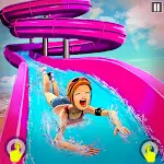 Uphill Water Slide Racing Adventure Game Apk