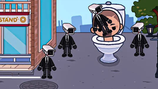 Toca Boca : Skibidi Toilet HD