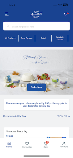 Thats Amore Cheese Screen 2