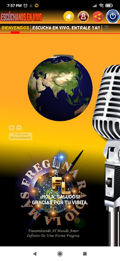 Android application Radio La Mas Fregona FL screenshort