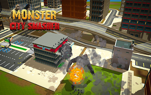 City Monsters Destruction Game