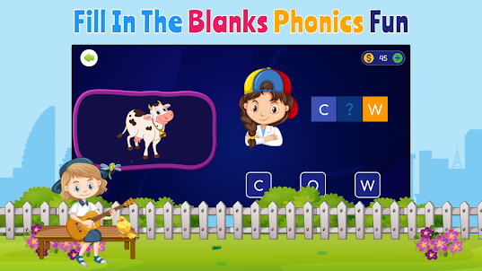 Phonics & Spelling - Kids Game