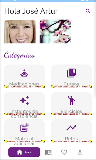 Android application MEG screenshort